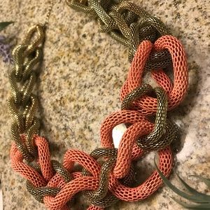 Pink and Gold Aldo Necklace